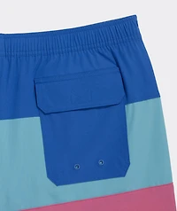 5 Inch Colorblock Chappy Swim Trunks