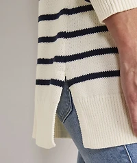 Katie Rollneck Tunic Sweater