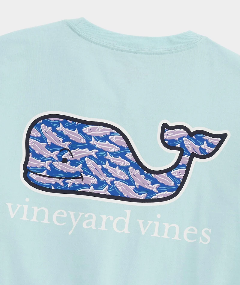 Bluff Fish Whale Short-Sleeve Pocket Tee