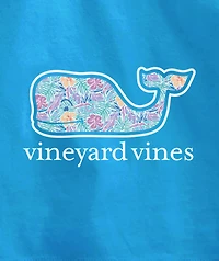 OUTLET Kids' Tropical Whale Fill Short-Sleeve Pocket Tee