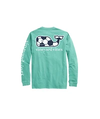 OUTLET Soccer Whale Long-Sleeve Pocket Tee