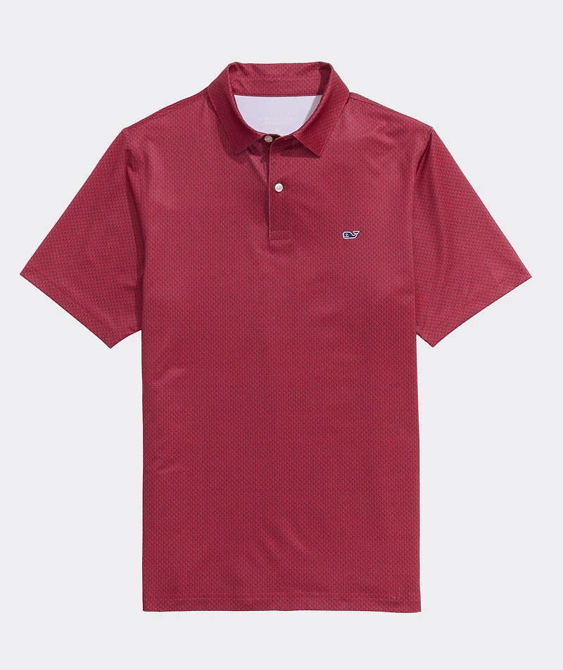 OUTLET Printed Performance Polo