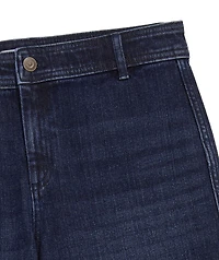 OUTLET Women's Wide Leg Denim Pants