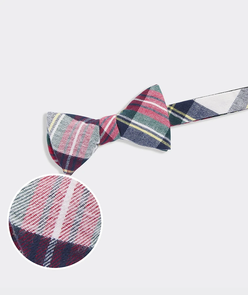 Tartan Flannel Bow Tie