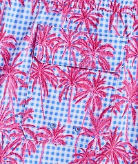 7 Inch Printed Chappy Swim Trunks