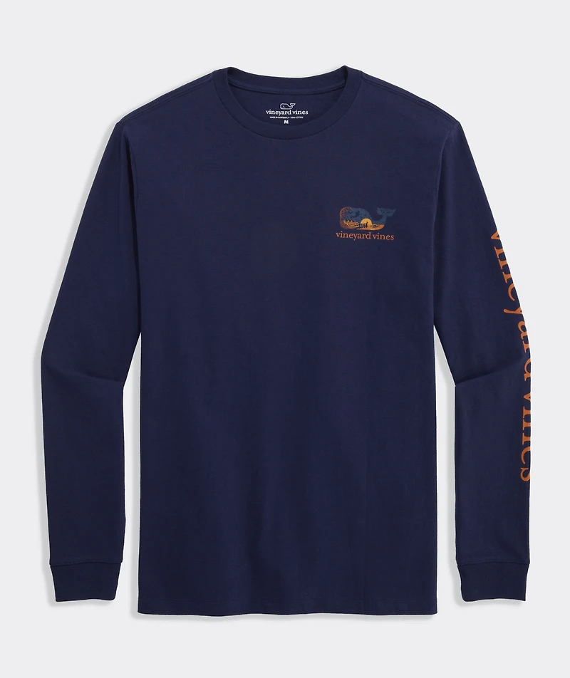 Halloween Whale Long-Sleeve Tee