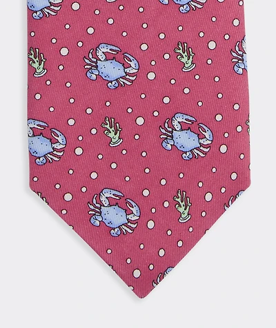 Boys' Crab Printed Tie