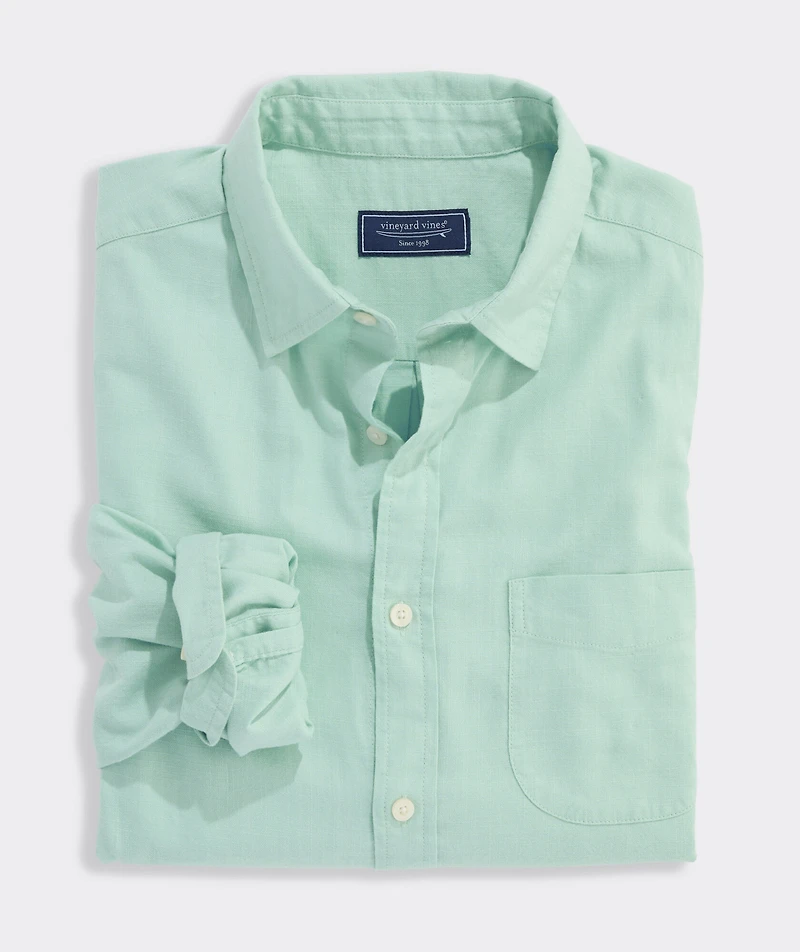 Cisco Solid Island Cotton Shirt