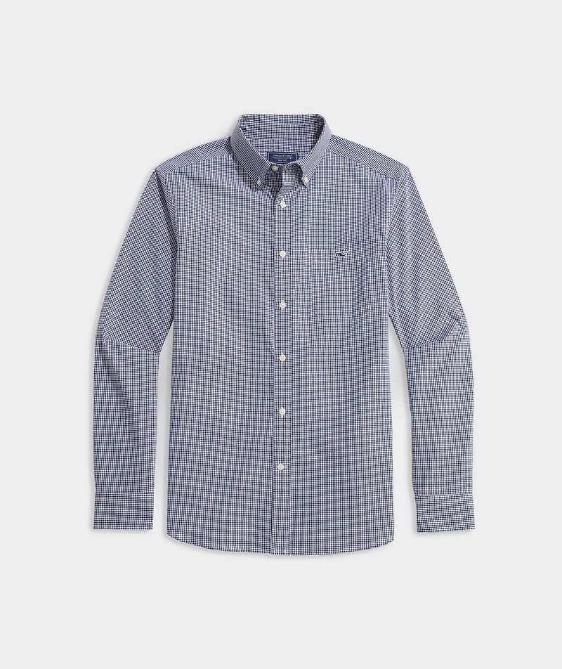 Anegada Gingham Perfect Wash Poplin Shirt