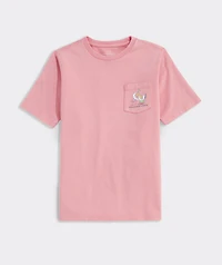 Boys' Drift Dye Pelican Volleyball Short-Sleeve Pocket Tee