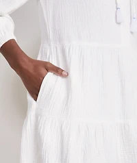 Carter Gauze Tiered Cover-Up
