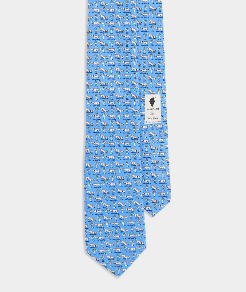 Booze Hound Silk Tie