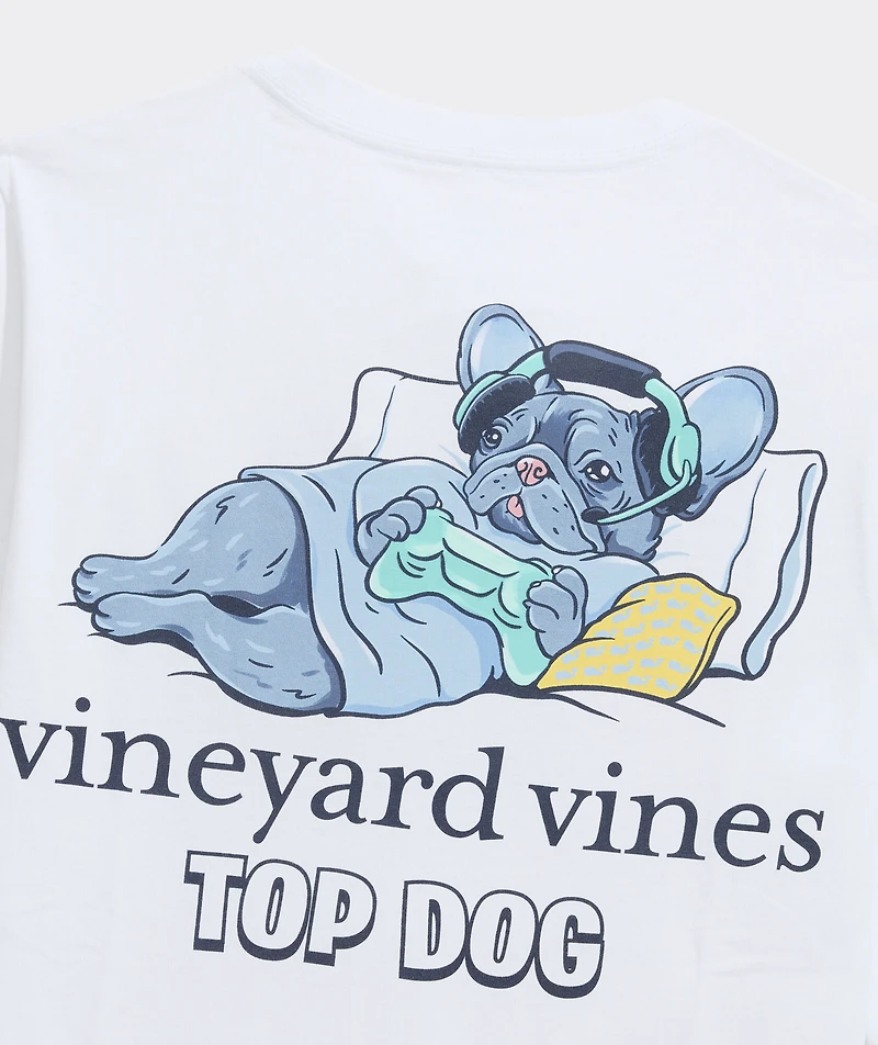 Boys' Top Dog Long-Sleeve Pocket Tee