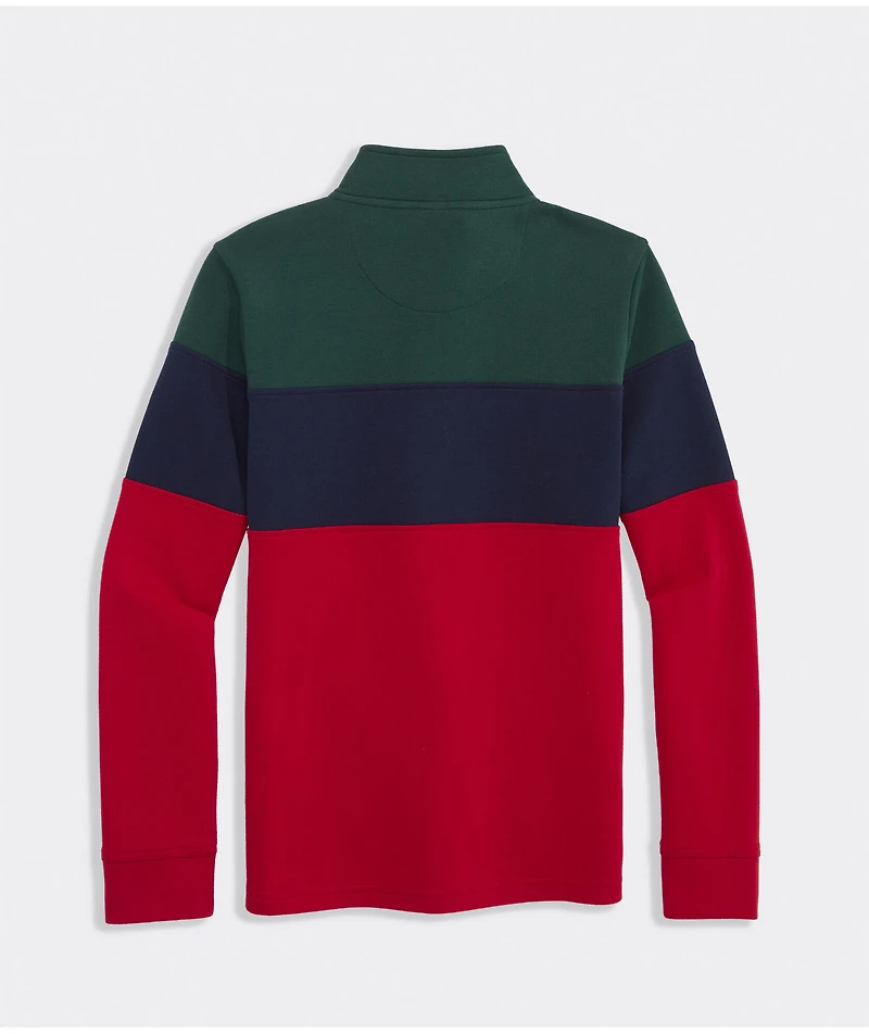 Boys' Tri-Color Blocked Saltwater Quarter-Zip