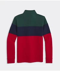 Boys' Tri-Color Blocked Saltwater Quarter-Zip