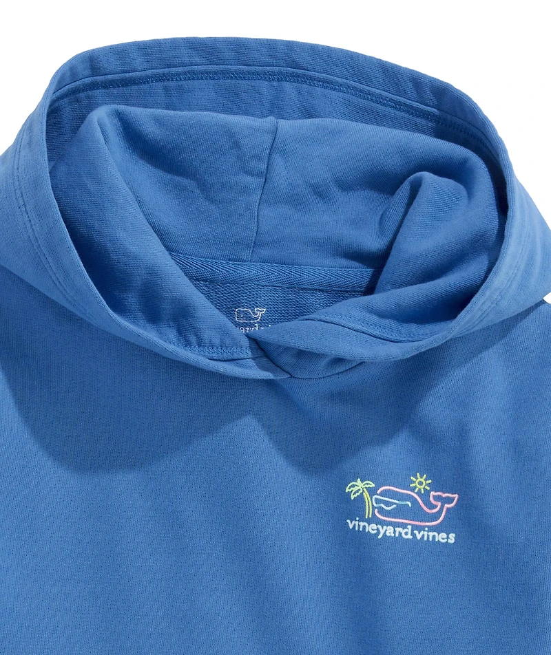 OUTLET Boys’ Good Vibes Whale Sunwashed Hoodie