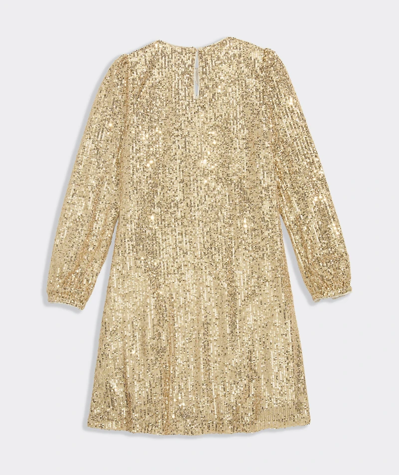 Girls' Dakota Sequin Swing Dress