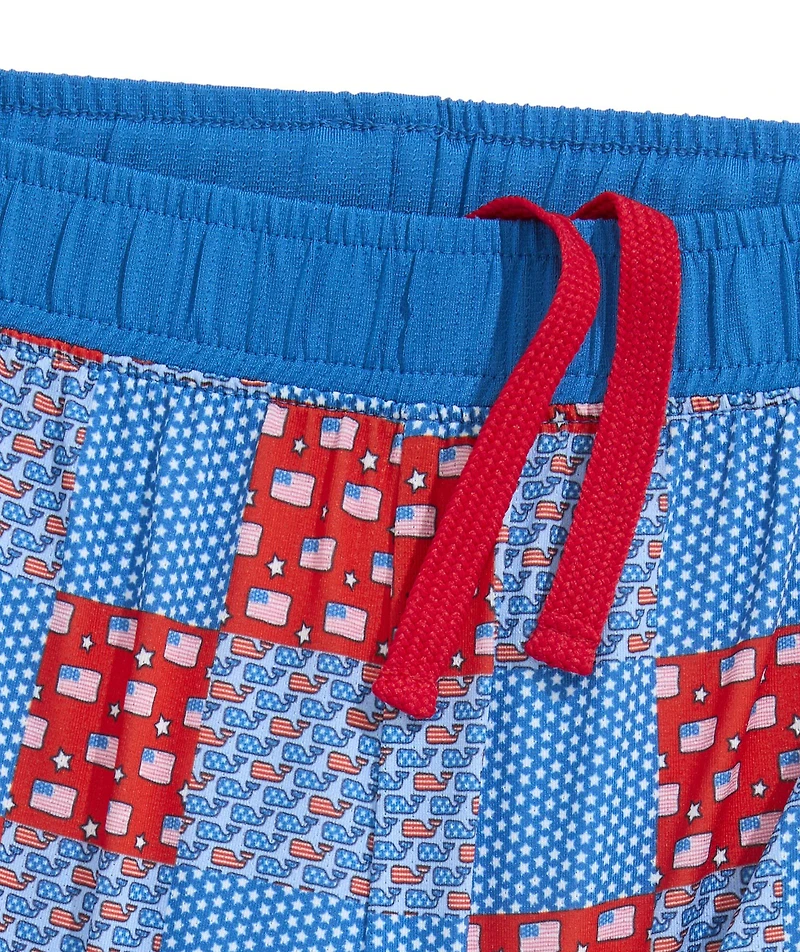 OUTLET Boys' Americana Patchwork Lacrosse Shorts