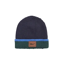 OUTLET Boys' Colorblock Rib Knit Cuff Beanie