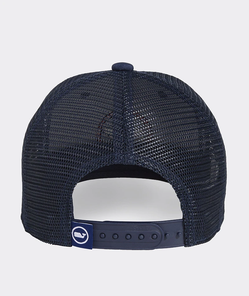Boys' Whale Dot Performance Trucker Hat