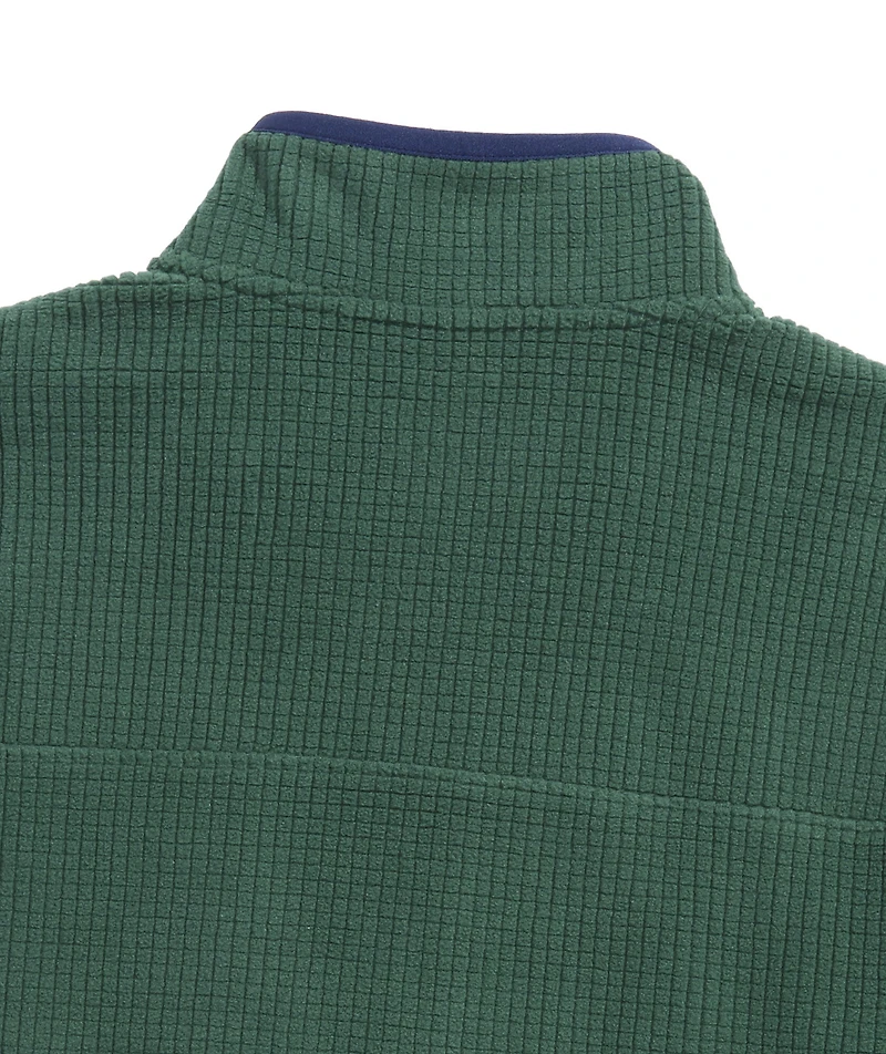 OUTLET Grid Fleece Quarter-Zip