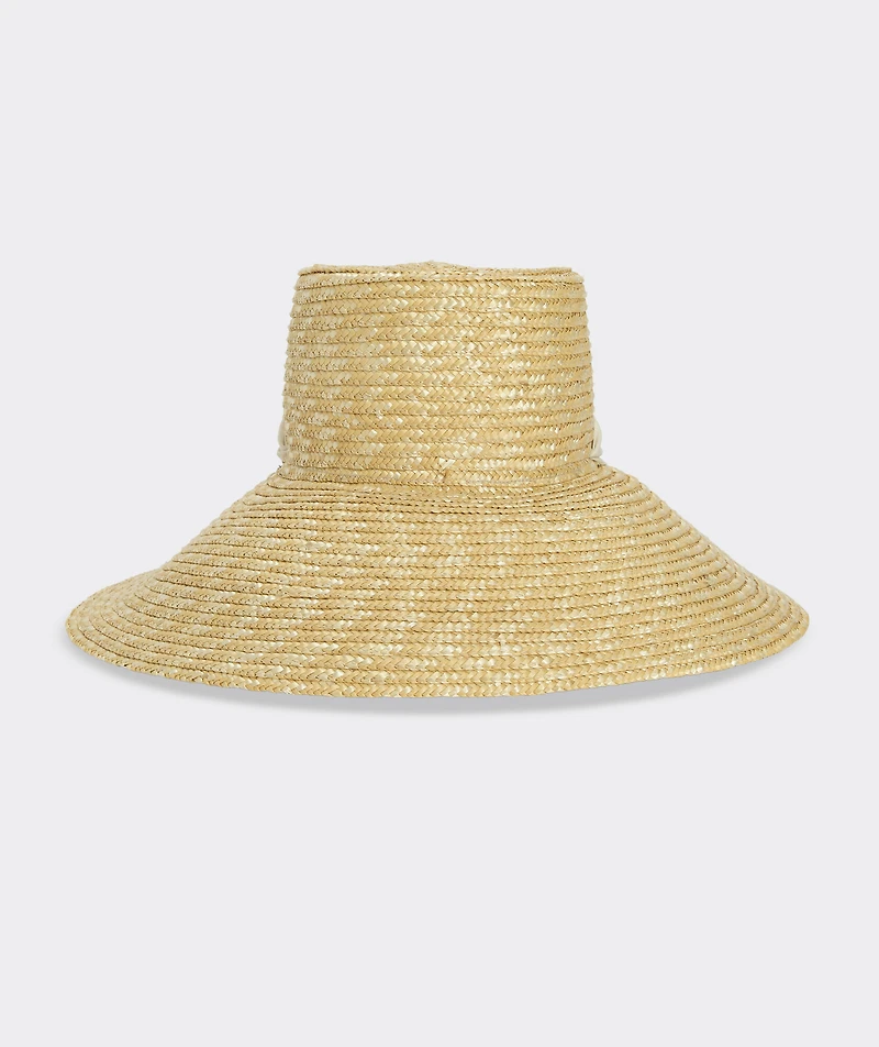 Straw Hat With Ribbon