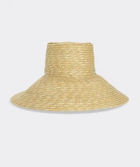 Straw Hat With Ribbon