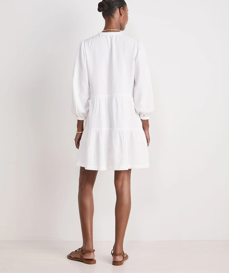 Carter Gauze Tiered Cover-Up
