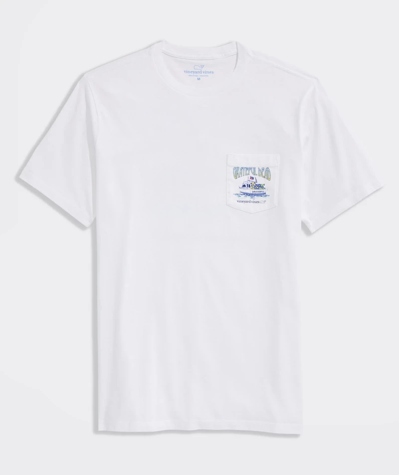 Grateful Dead x vineyard vines Dancin' Bearfoot Short-Sleeve Pocket Tee