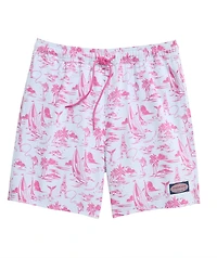 OUTLET 5 Inch Island Bungalow Chappy Trunks