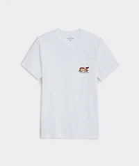 OUTLET Lobster Roll Whale Short-Sleeve Pocket Tee