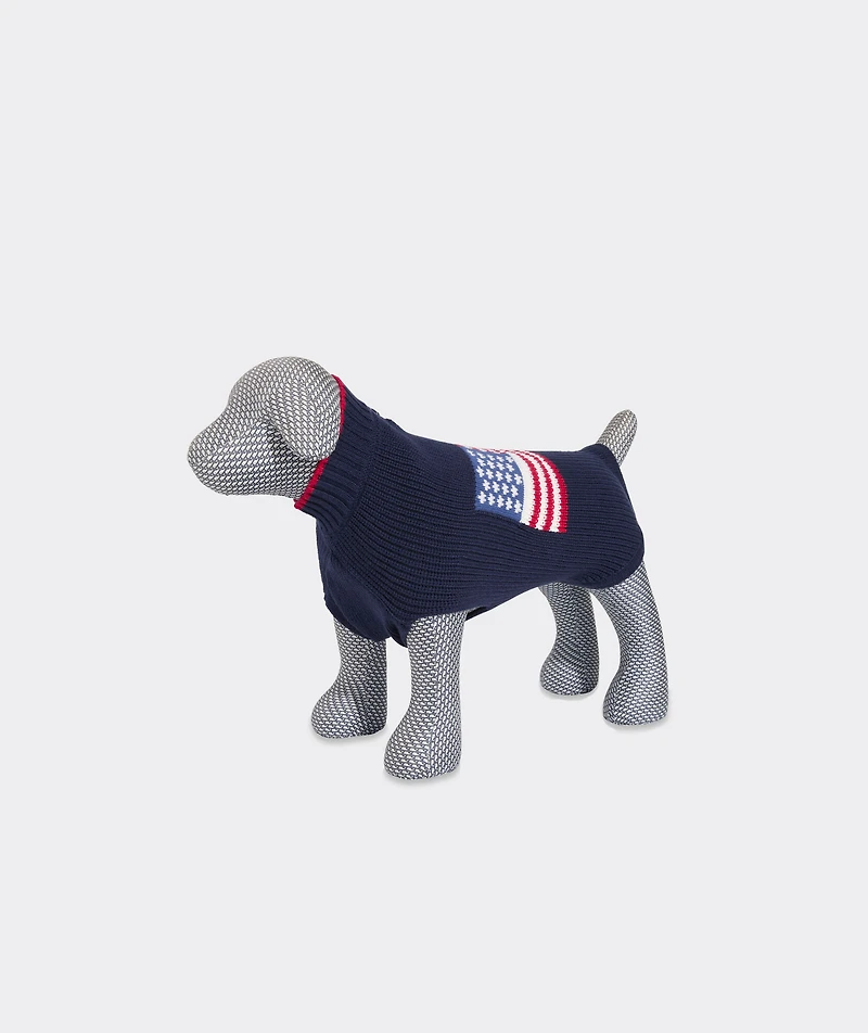 Americana Dog Sweater