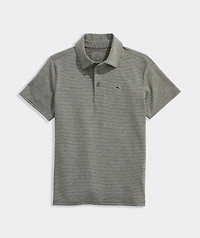 Boys' Performance St. Jean Stripe Sankaty Polo