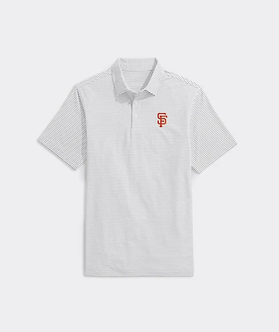 San Francisco Giants Bradley Stripe Sankaty Polo