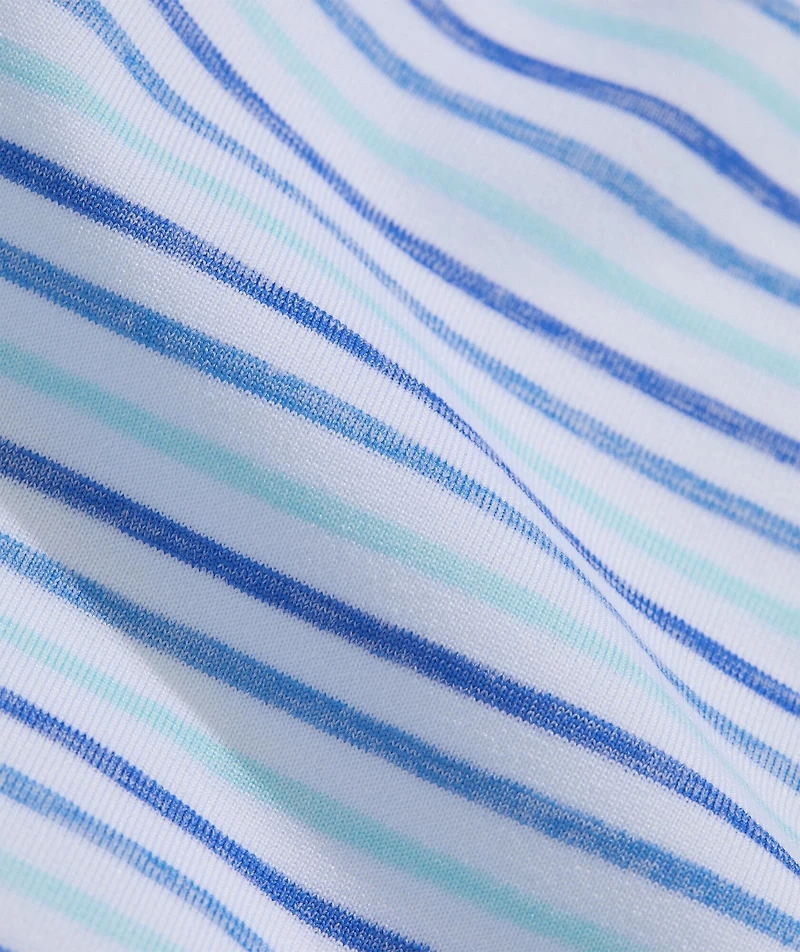 Boys' Multi Bradley Stripe Sankaty Polo