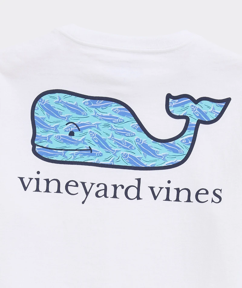 Boys' Bluff Fish Whale Short-Sleeve Pocket Tee