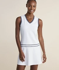 Performance Sleeveless Drop-Waist Dress
