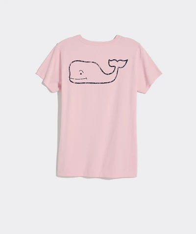 Women's Vintage Whale Short-Sleeve Pocket Tee
