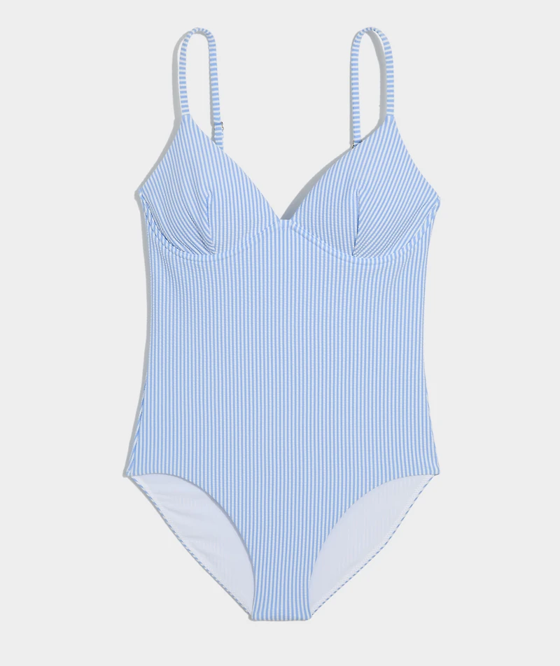 Wellfleet Seersucker Underwire One-Piece