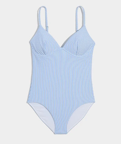 Wellfleet Seersucker Underwire One-Piece