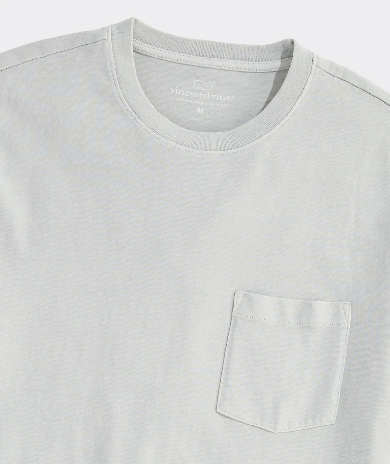 Garment-Dyed Surf Pocket Tee