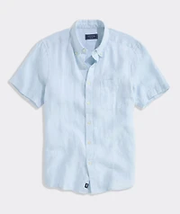 Surfside Solid Linen Short-Sleeve Shirt