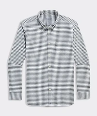 Skysail Gingham Performance Cotton Shirt