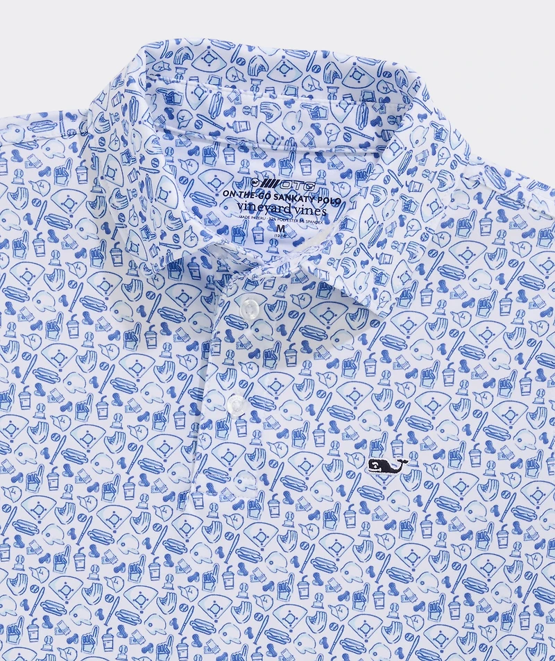 Boys' Printed Sankaty Performance Polo