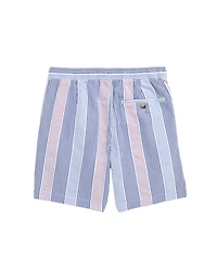 OUTLET 7 Inch Pull-On Seersucker Shorts