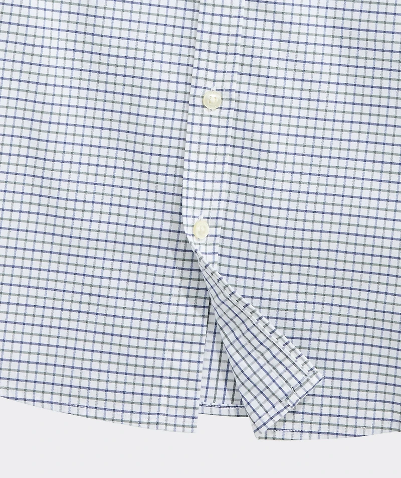 Boys' Wauwinet Tattersall Performance Cotton Shirt