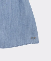 Girls' Evie Chambray Top