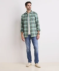 Wickham Plaid Twill Utility Shirt