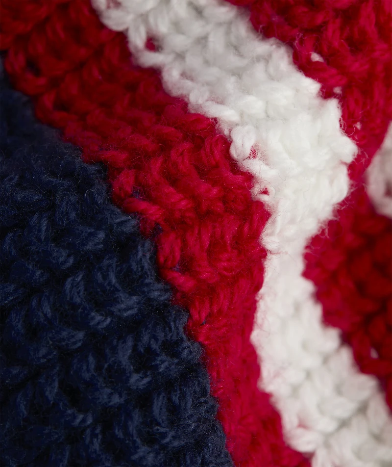 Girls' Cotton Americana Rollneck Sweater