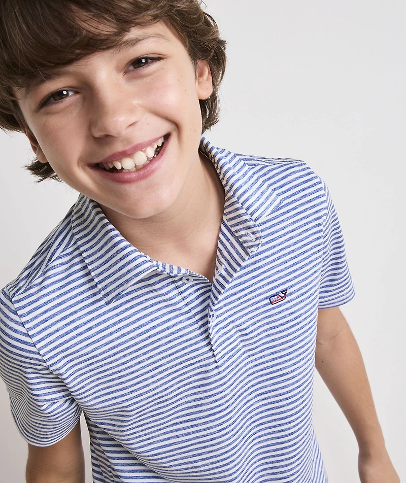 Boys' USA Whale Winstead Sankaty Polo